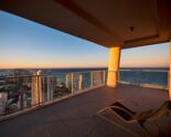 Stunning sunset view from a Circle Apartment